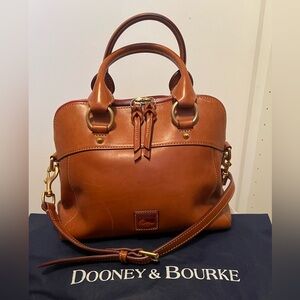 Dooney & Bourke Florentine Cameron Satchel Natural